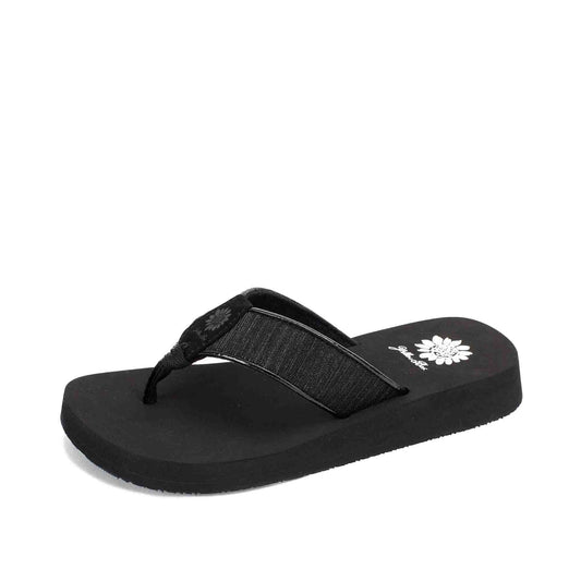 Yellow Box Fildrin Black Sandals