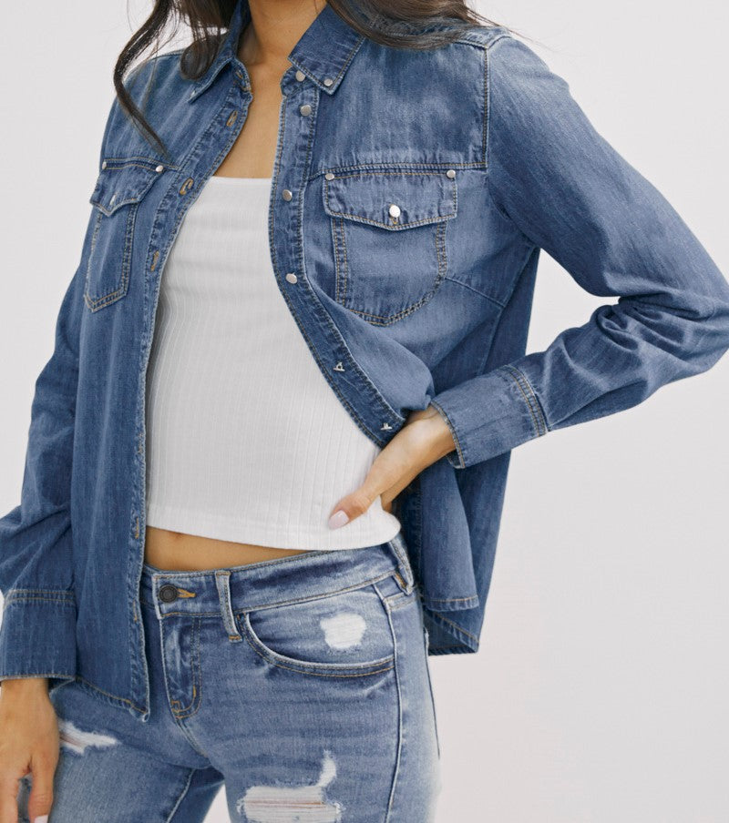 Tallulah Button Down Shirt
