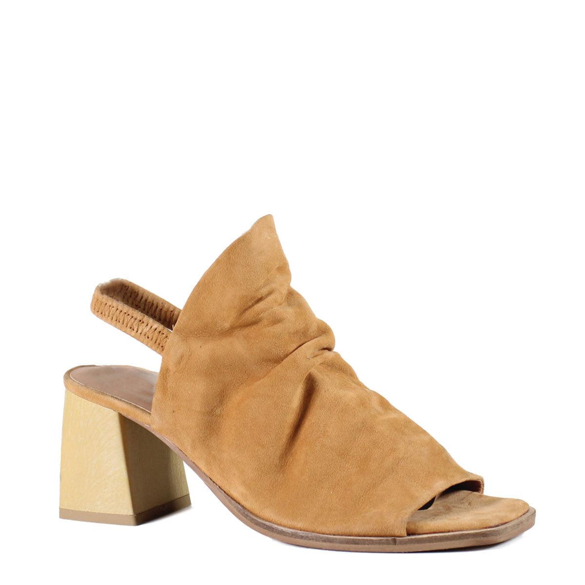 Tooda Loo Saddle Suede Heels by Diba True