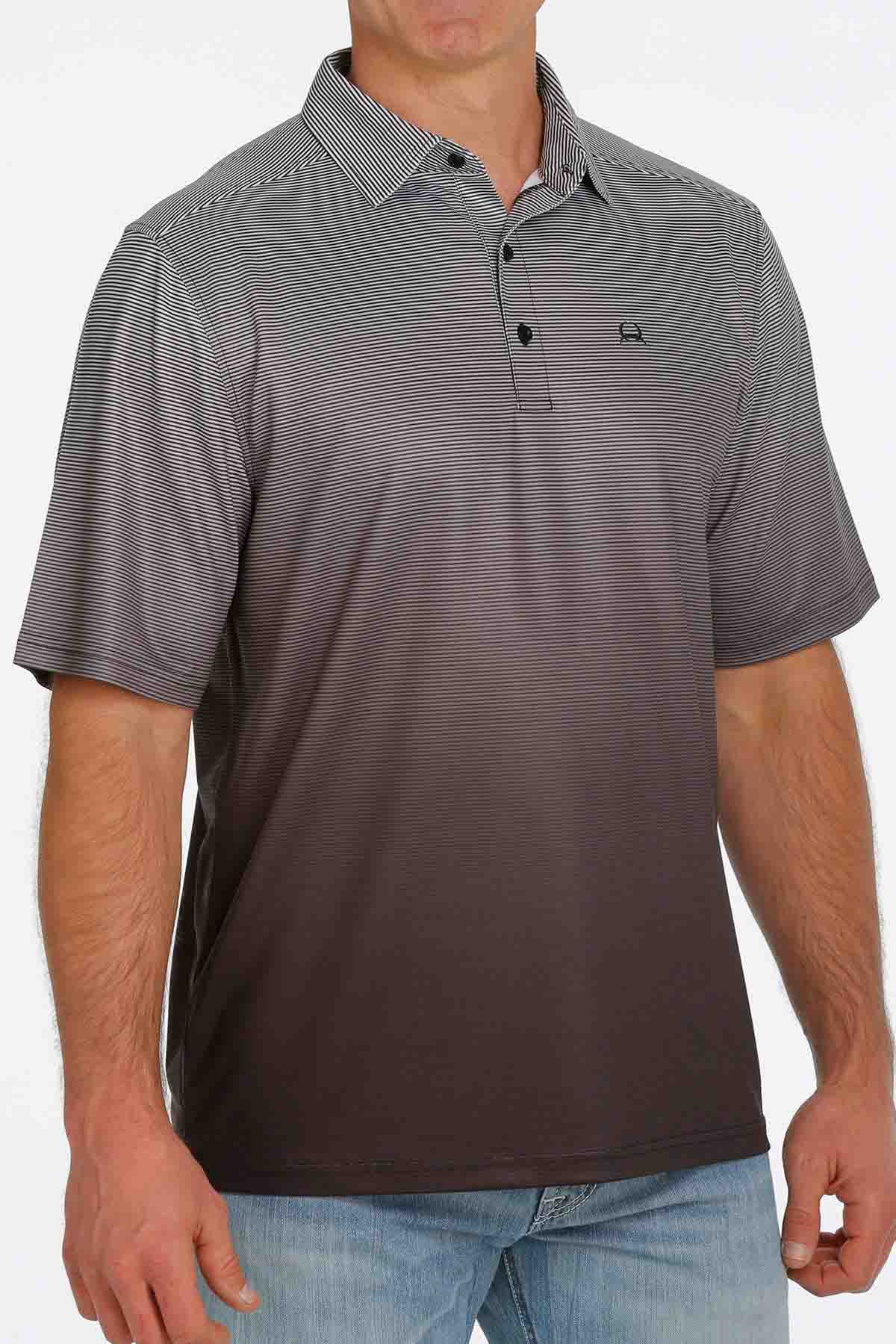 Cinch ArenaFlex Polo Short-Sleeve Black
