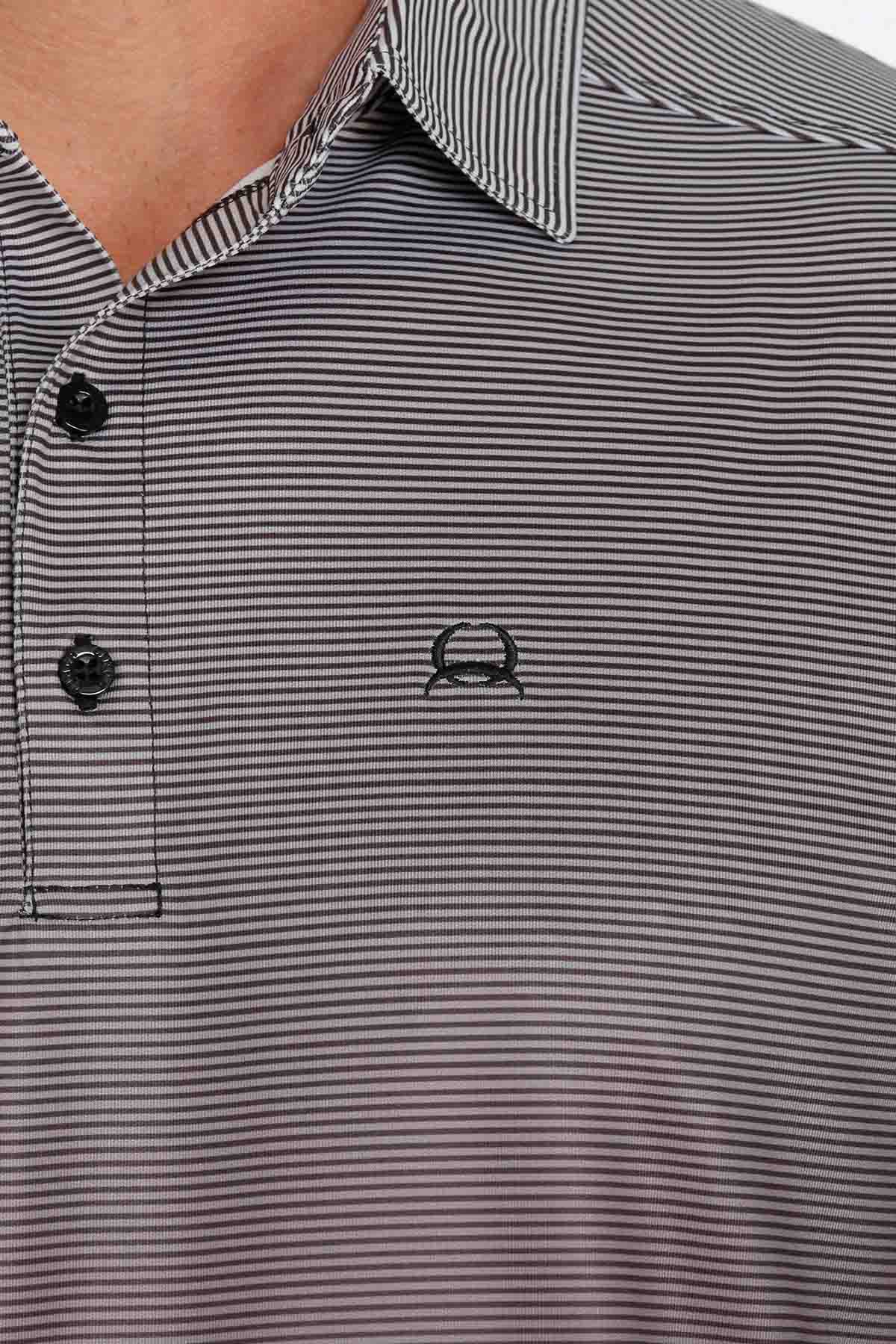 Cinch ArenaFlex Polo SS Black