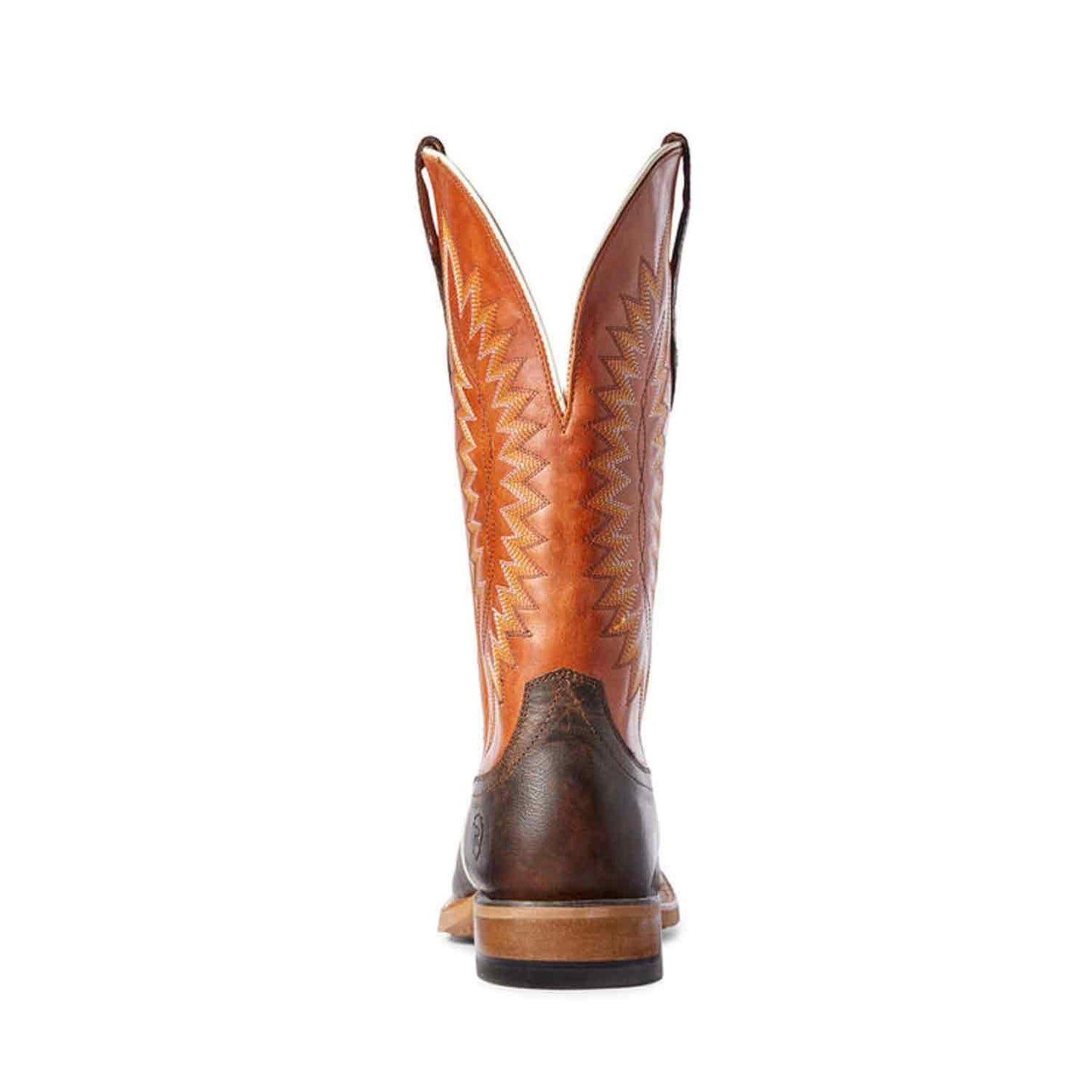 Ariat Mens Relentless Record Setter in Stout Brown-Rave Orange