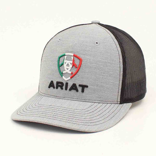 Ariat Grey Mexican Flag Cap