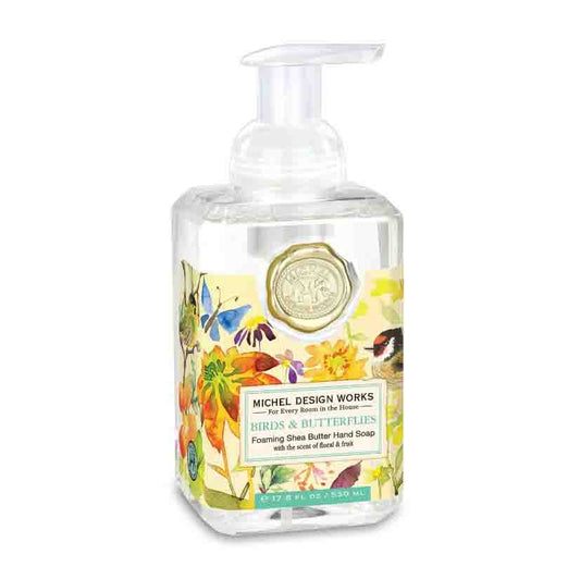 Birds and Butterflies Foaming Soap 17.8 oz