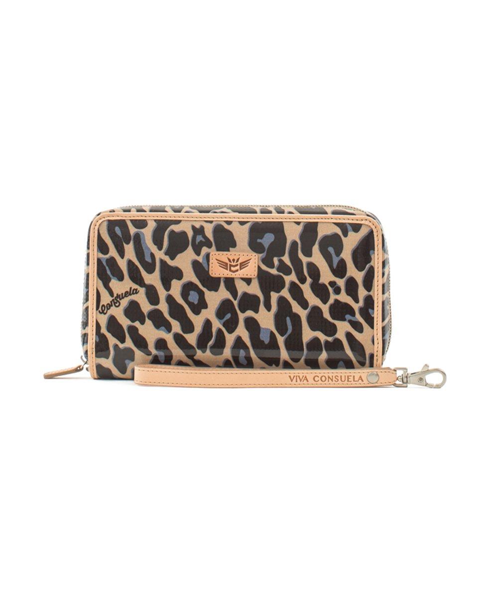 Consuela Wristlet Blue Jag