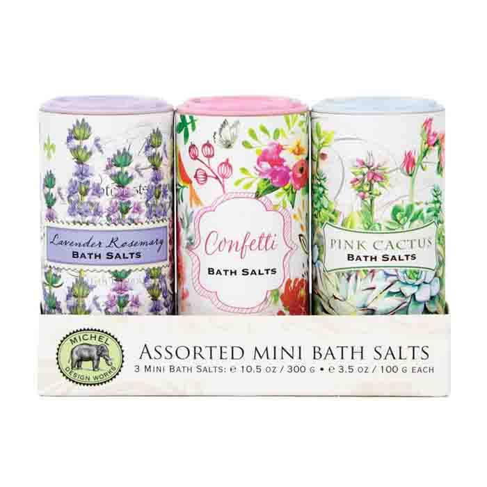 Mini Bath Salts Set of 3