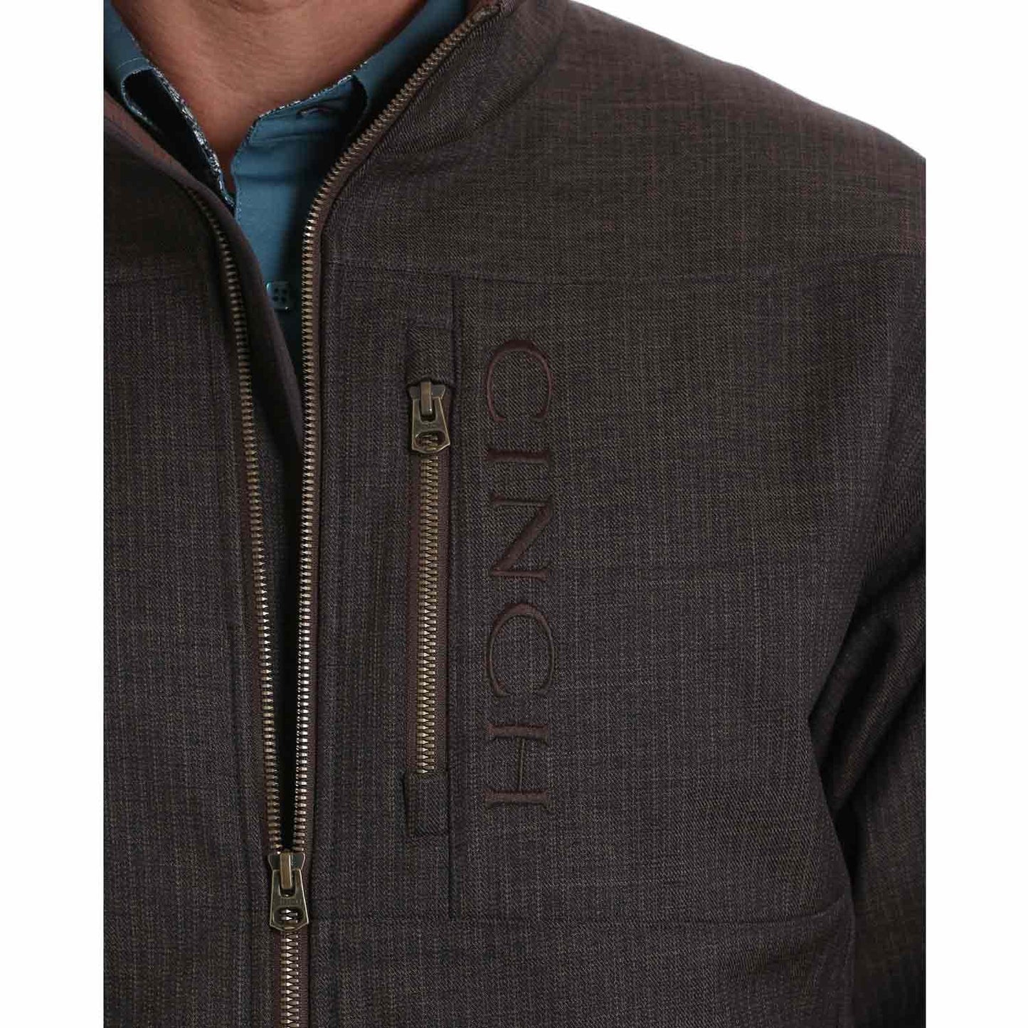 Cinch Concealed Carry Brown Jacket