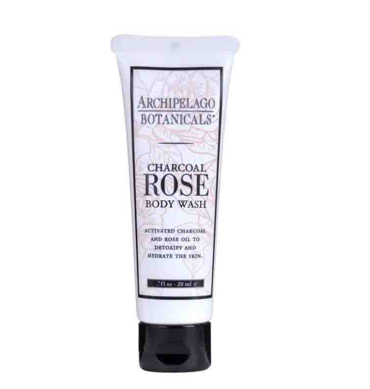 Charcoal Rose Body Wash .7oz