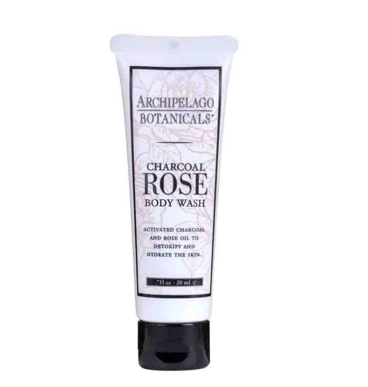 Charcoal Rose Body Wash .7oz