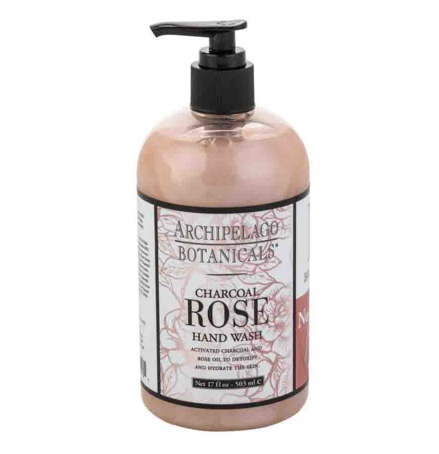 Charcoal Rose Handwash 17 oz
