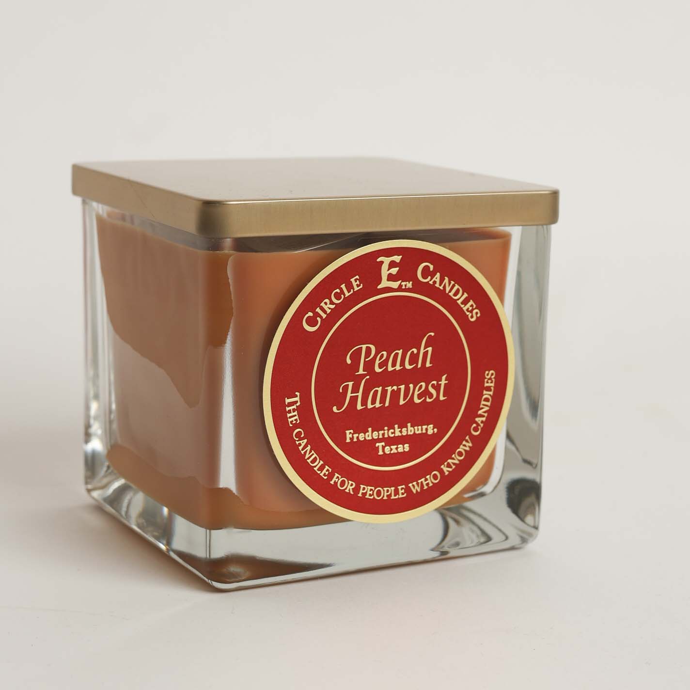 Circle E 22oz Square Jar Candle