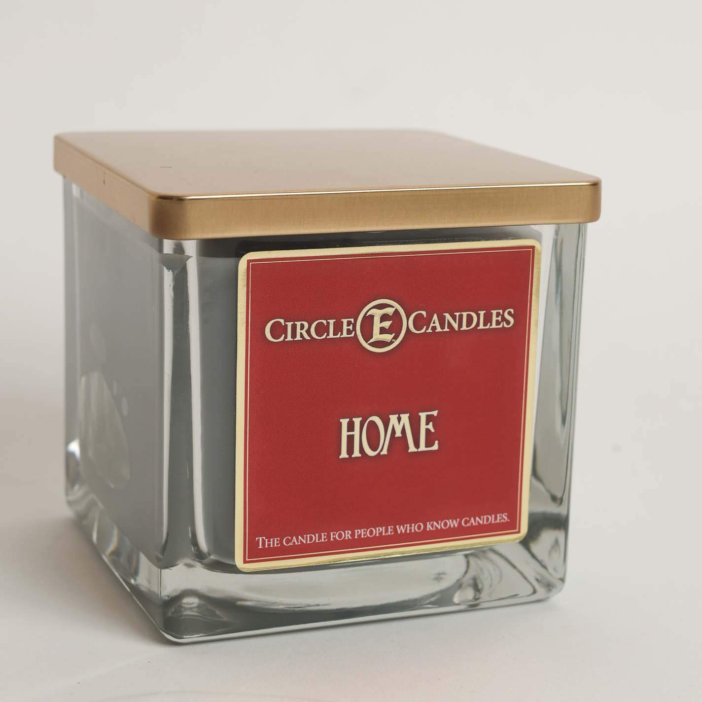 Circle E 22oz Square Jar Candle
