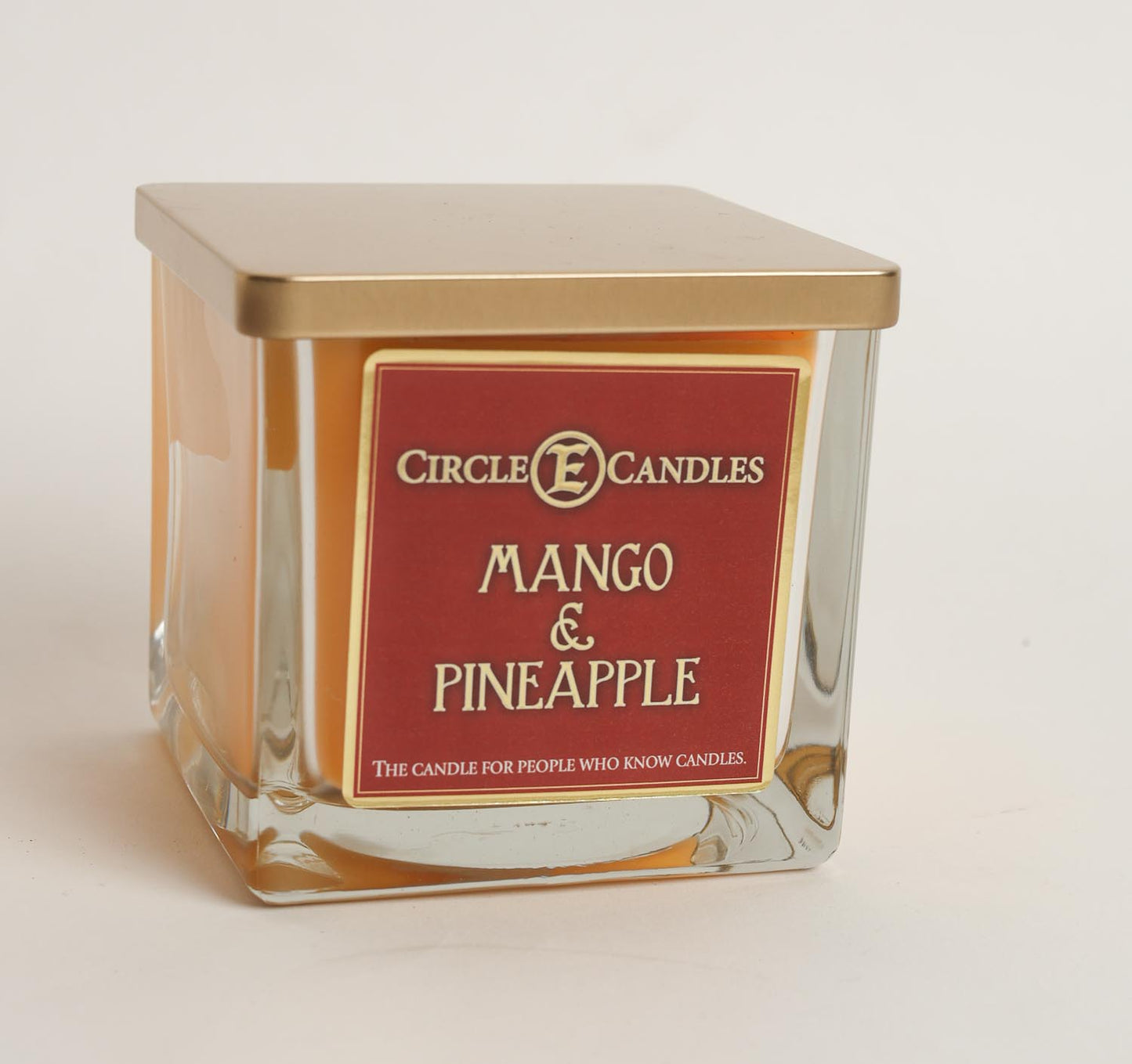 Circle E 22oz Square Jar Candle