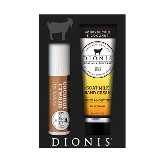 Hand Cream Lip Balm Set Coconut