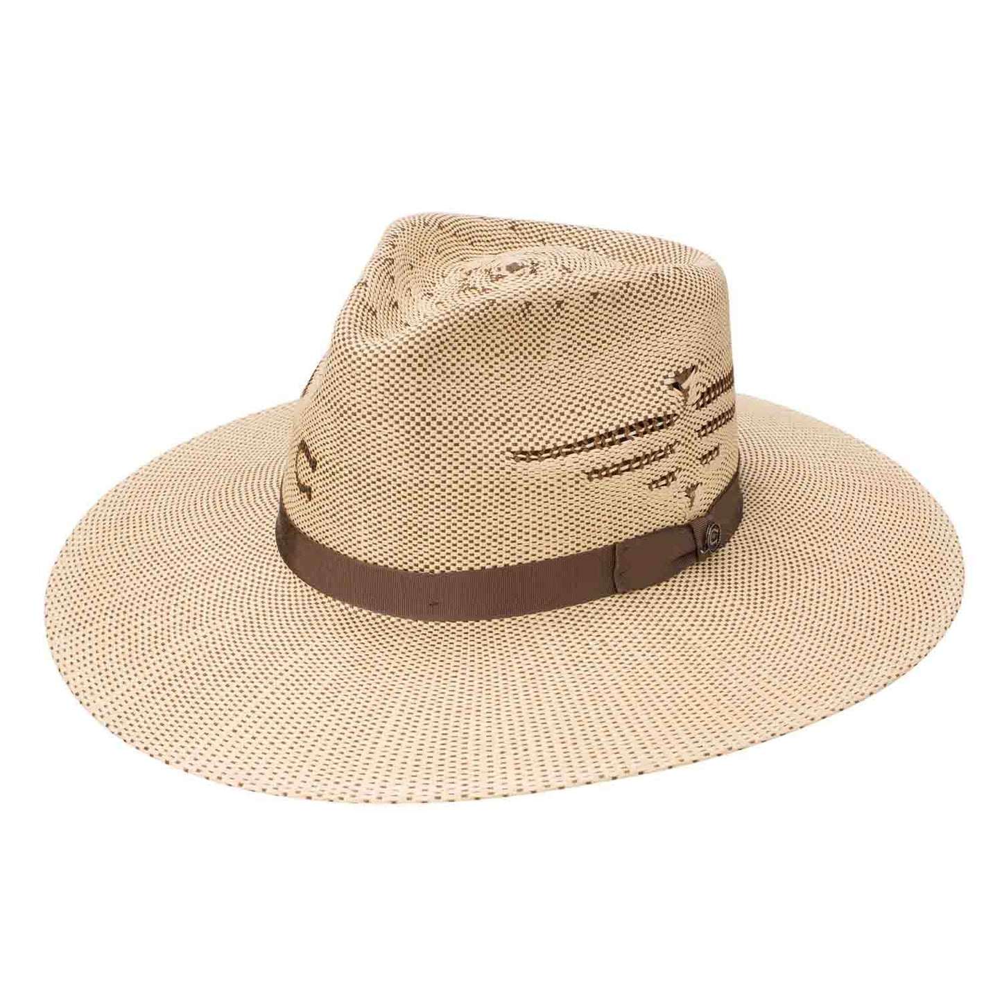 Charlie 1 Horse Mexico Shore Straw Hat Tan-Brown