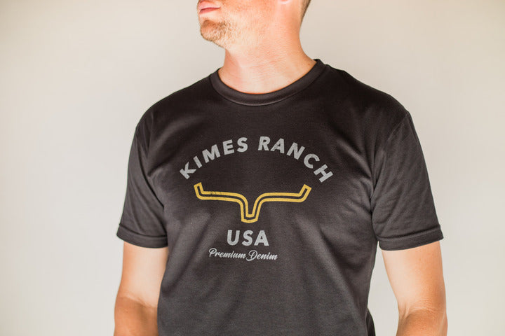 Kimes Ranch Mens Arch Tee Black