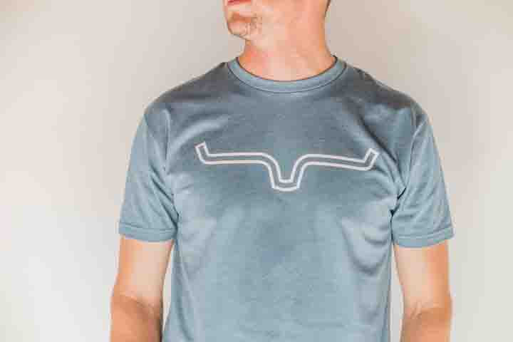 Mens Outlier Tee Indigo