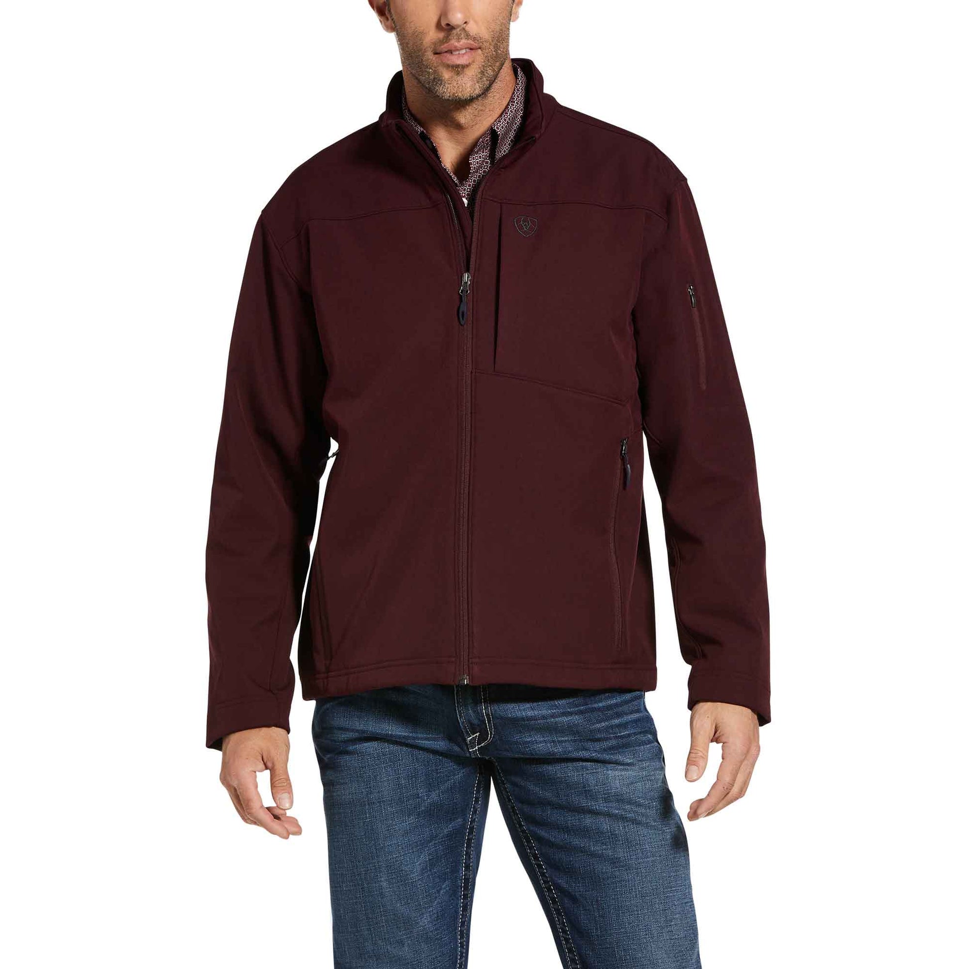 Vernon Softshell Jacket Malbec