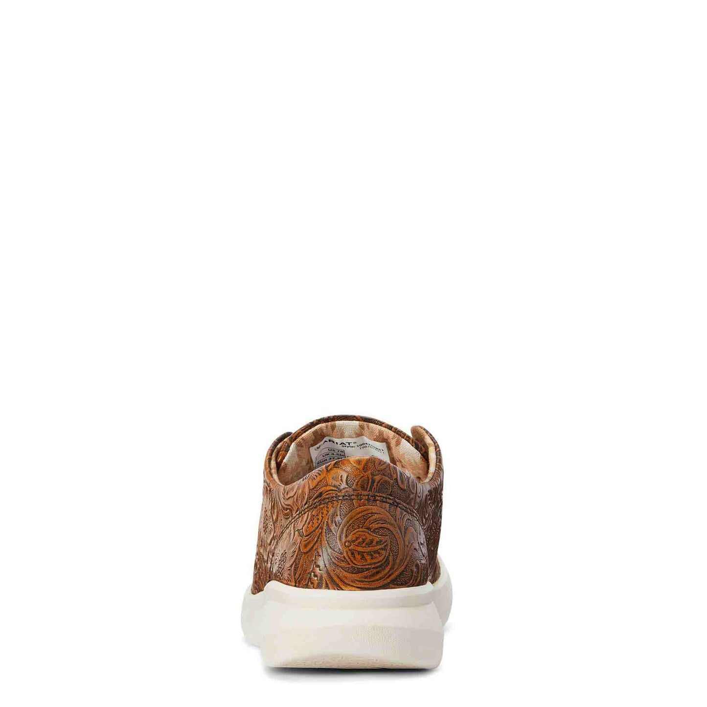 Womens Hilo Brown Floral Emboss
