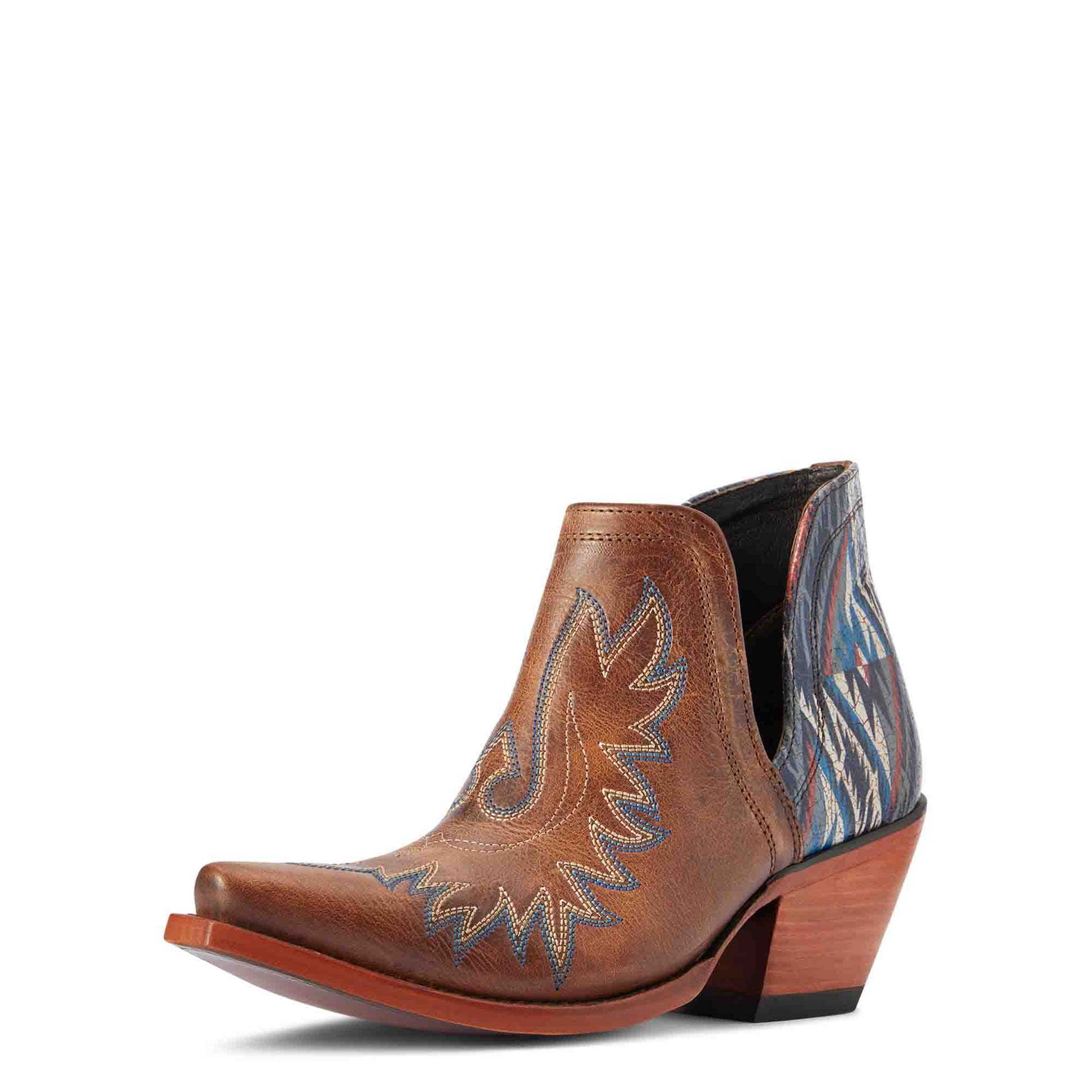 Dixon Chimayo Fiery Tan-New Mexico Navy Print
