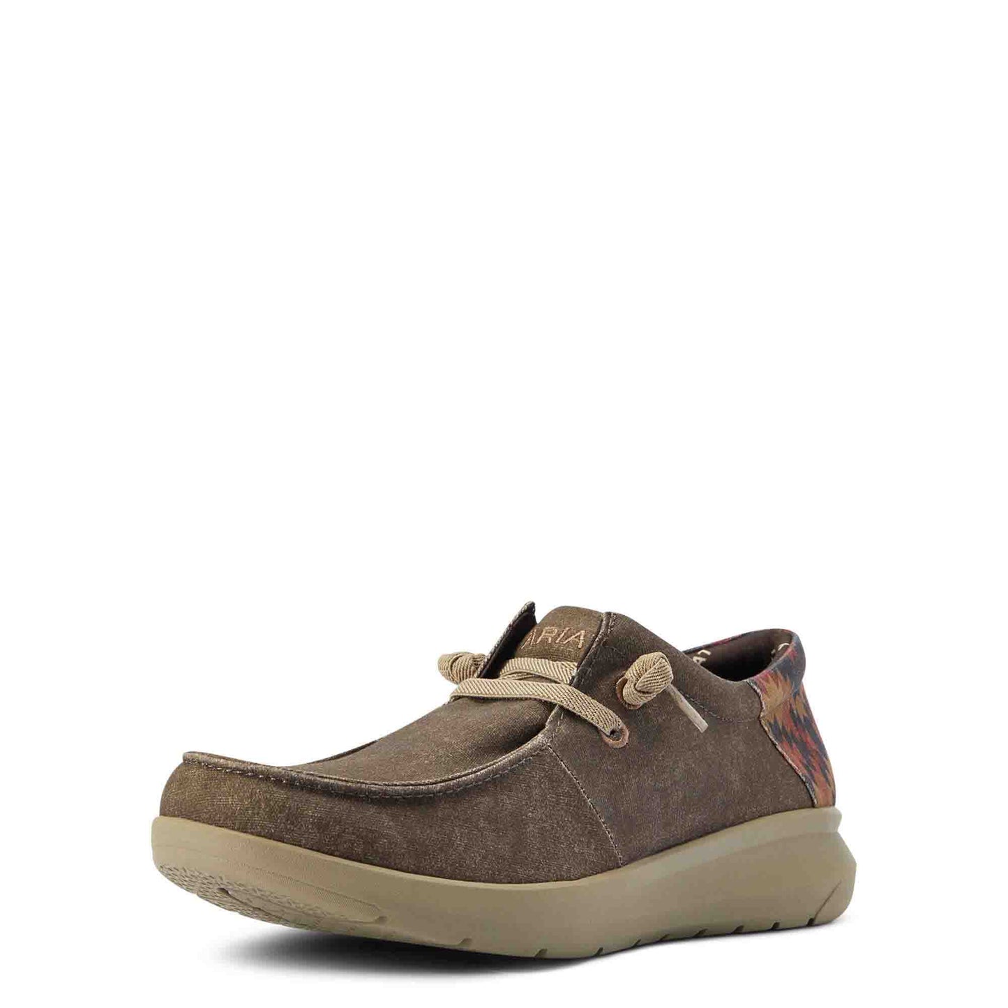 Ariat Mens Hilo Str DkTan Aztec
