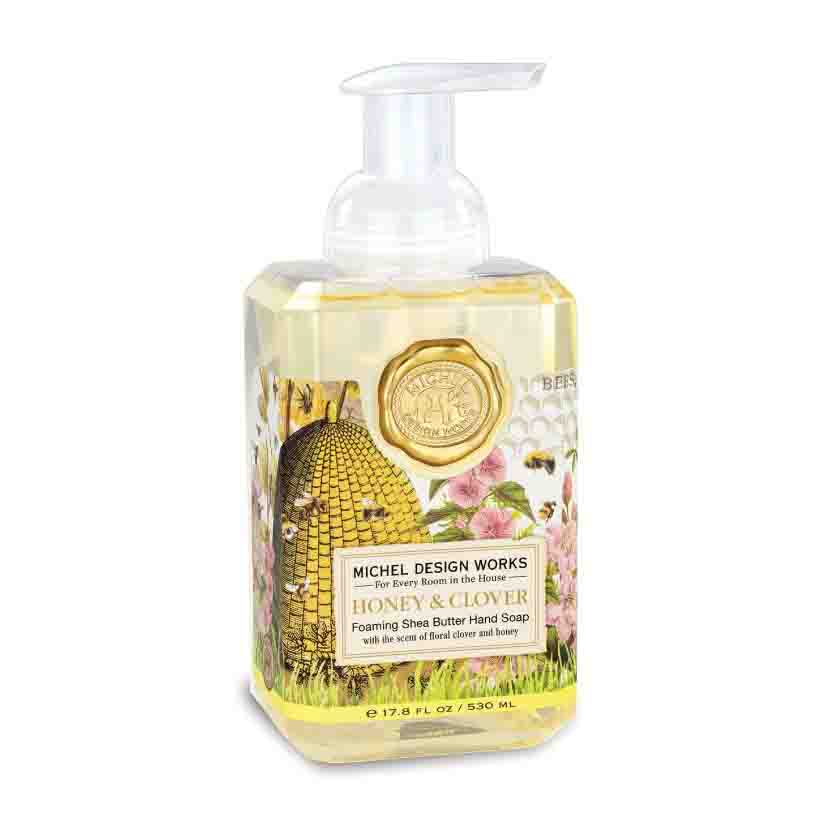 Honey and Clover Foaming Soap 17.8 oz