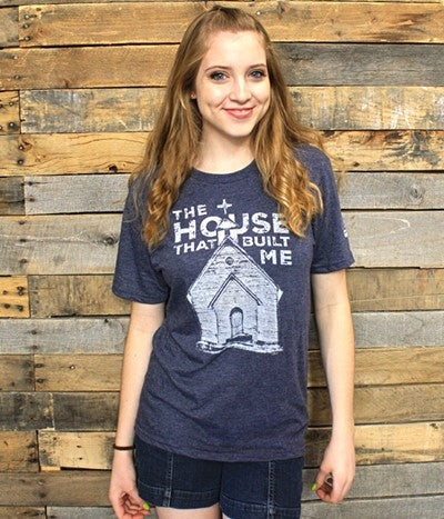 The House That Built Me Tee Vintage Navy