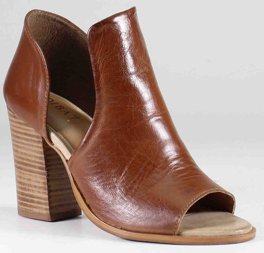 Ivy Road Whiskey Peep Toe Heels