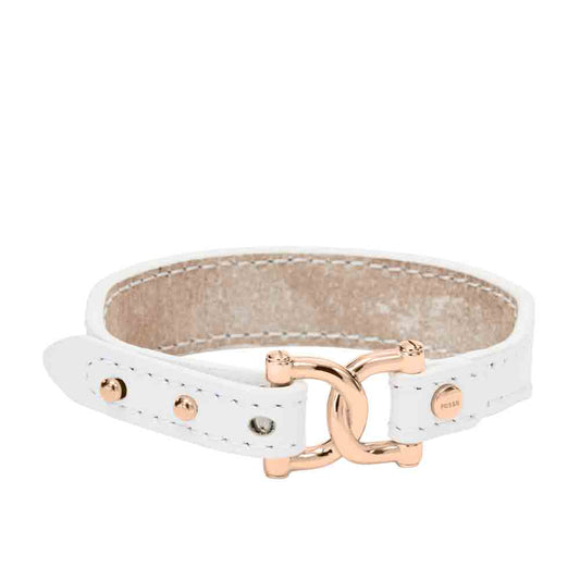 Fossil Spring Link White