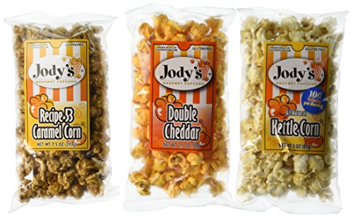 Jody's Gourmet Popcorn Recipe 53 Caramel Corn 7oz Bag