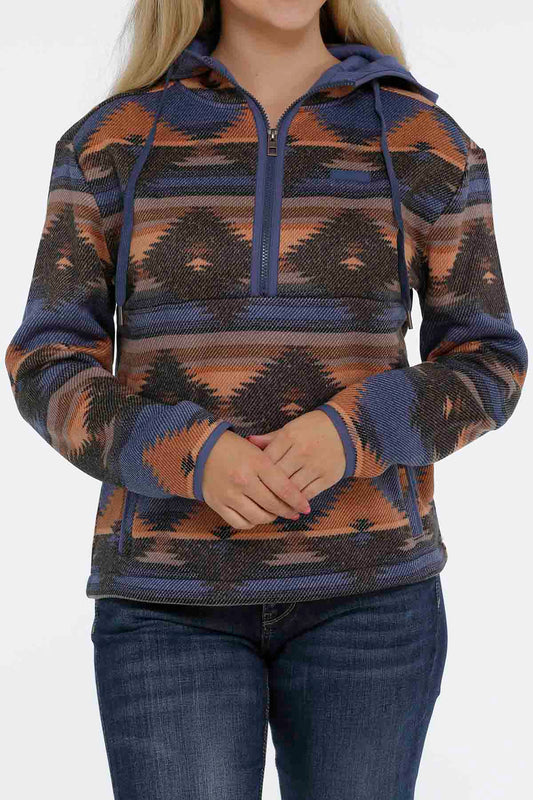 Womens ┬╜ Zip Hoodie Multi