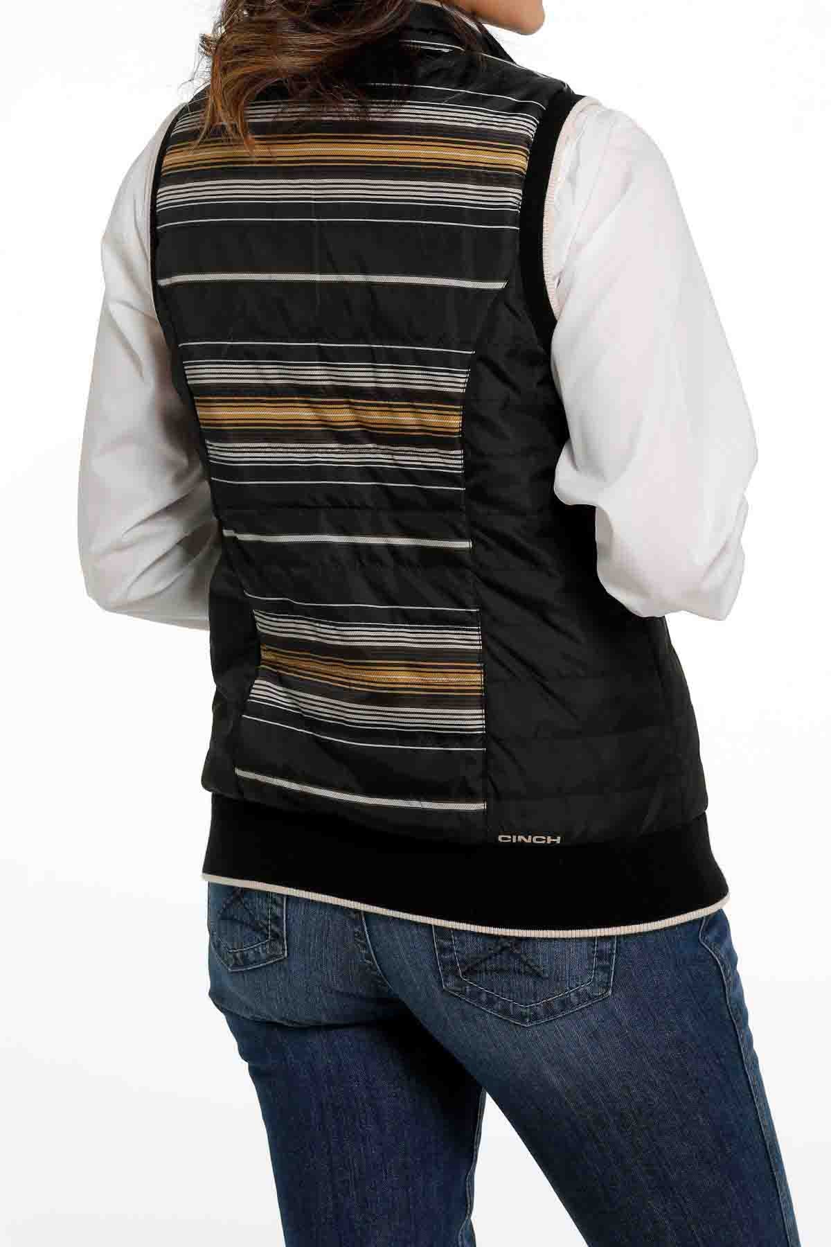 Cinch Womens Quilted Vest Black
