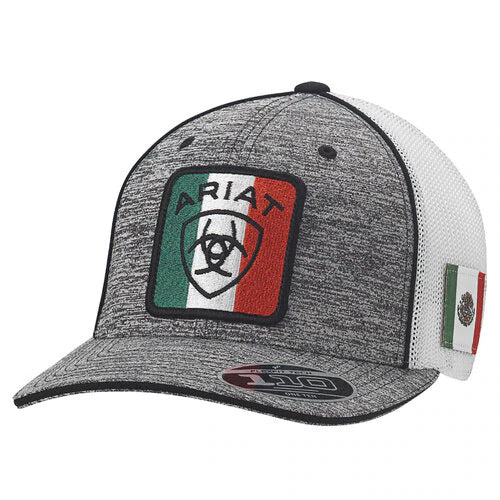 Ariat Hat Mexican Flag Logo