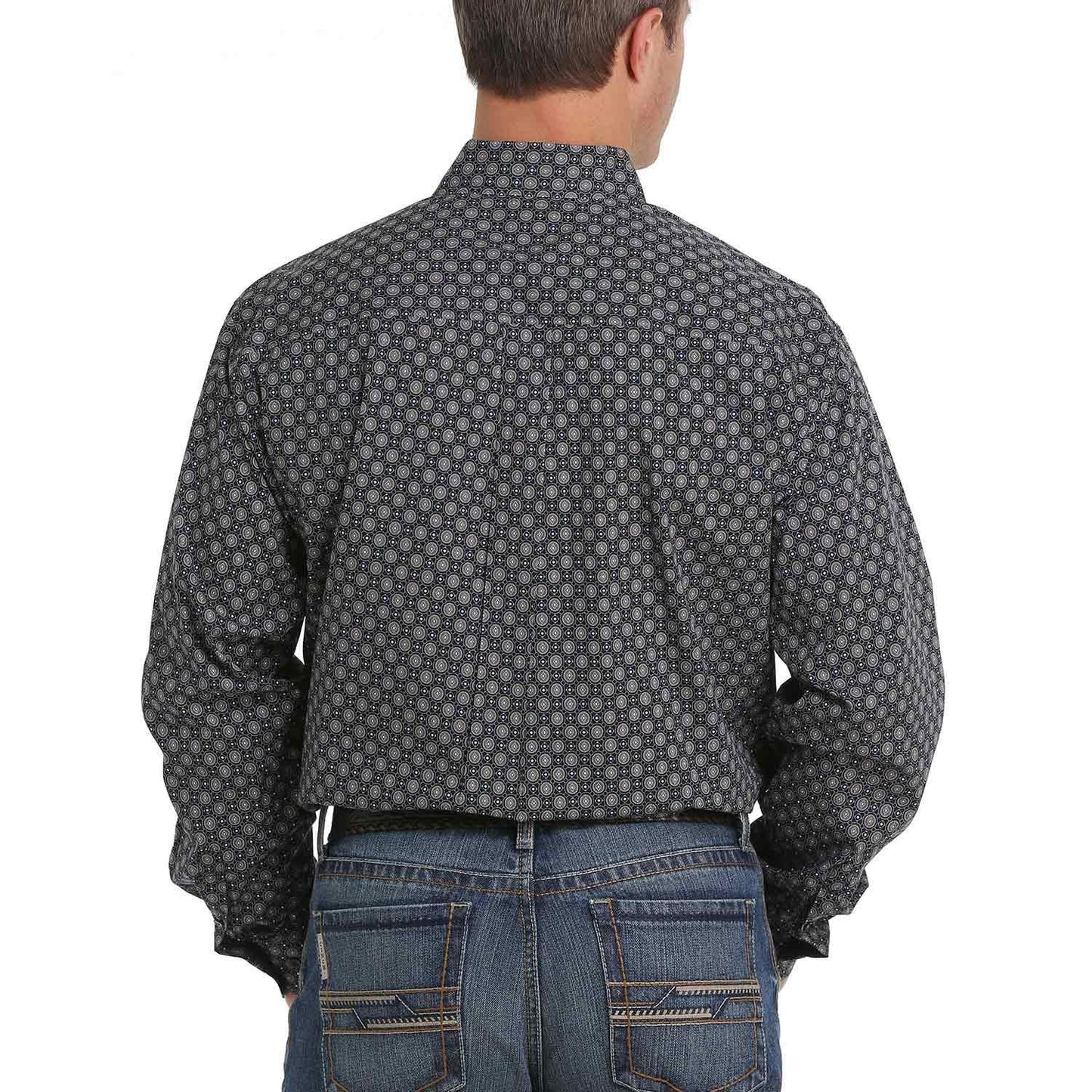 Cinch LSL Print BD Shirt Multi