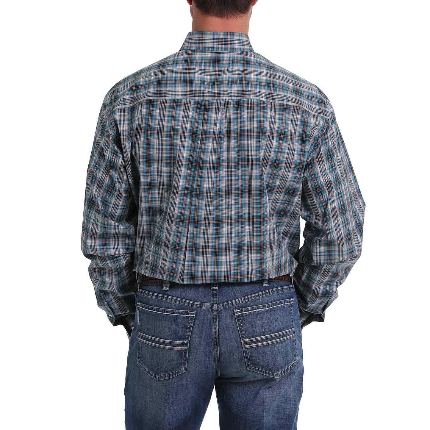 Cinch LSL Plaid Shirt BD Multi