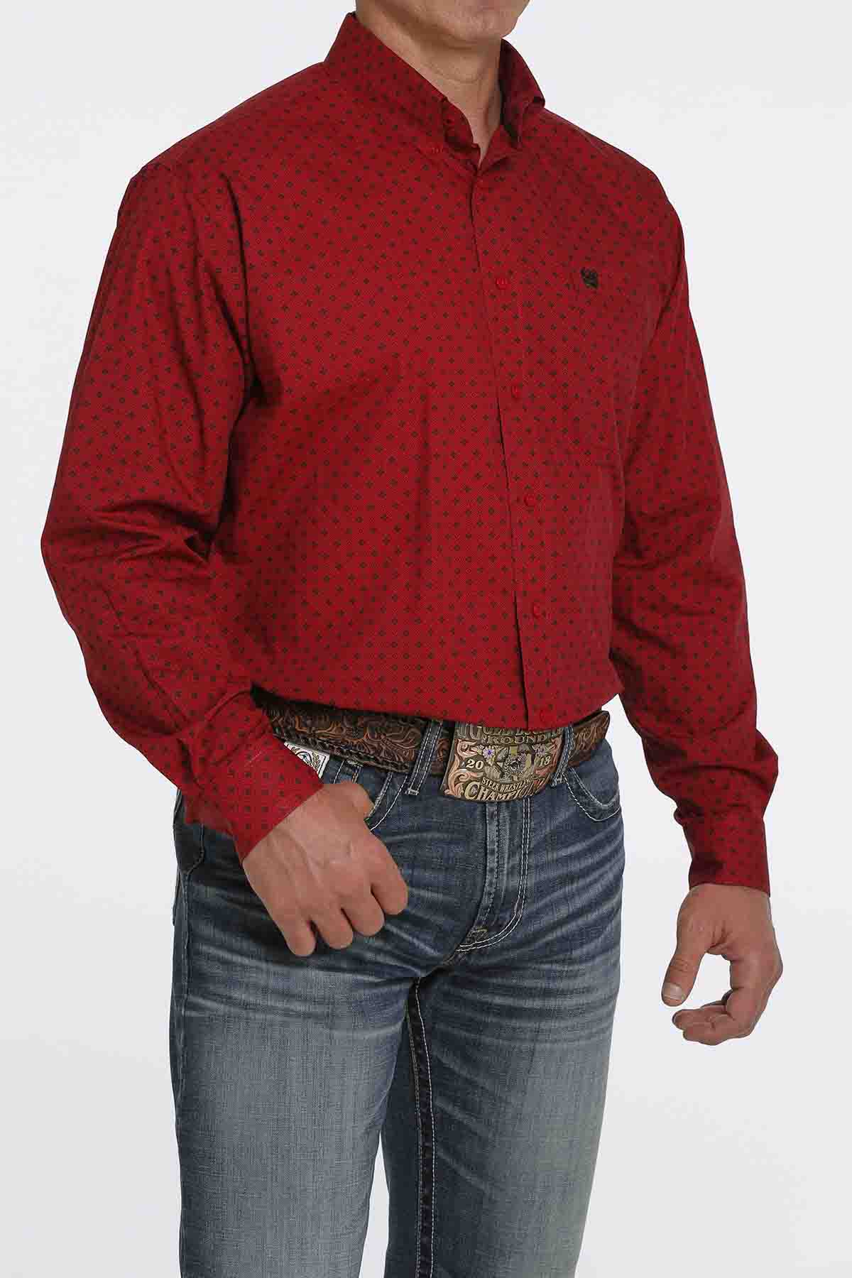 Cinch LSL BD Print Red
