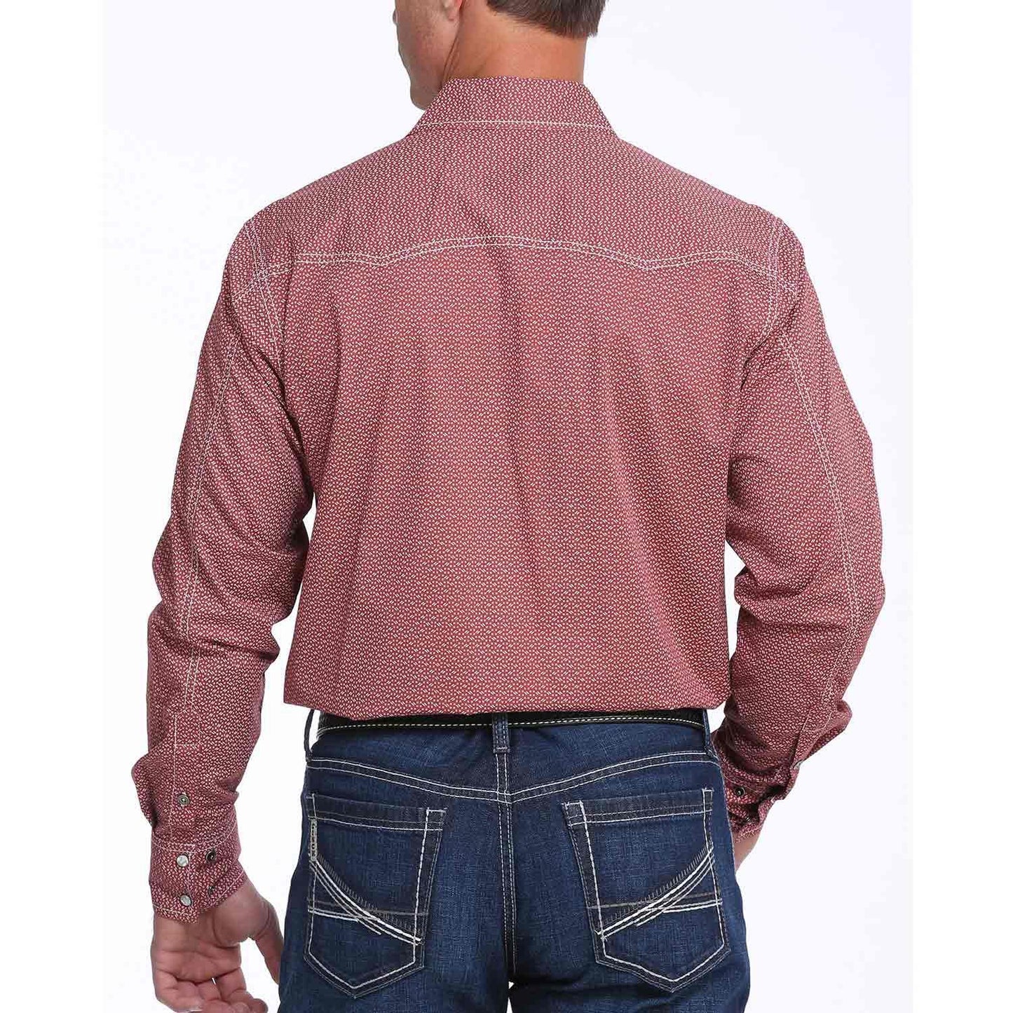 Cinch Shirt Modern Western Red