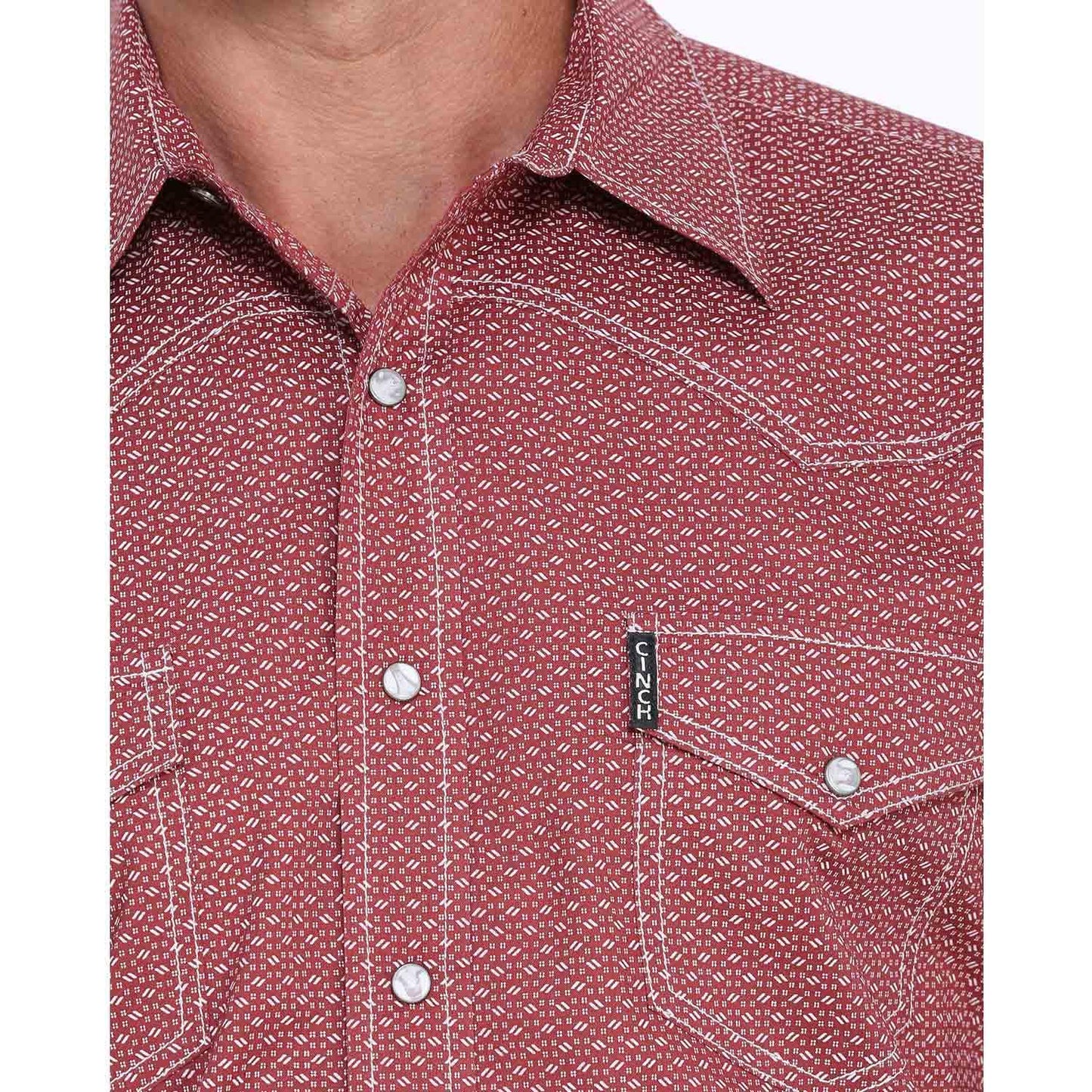 Cinch Shirt Modern Western Red