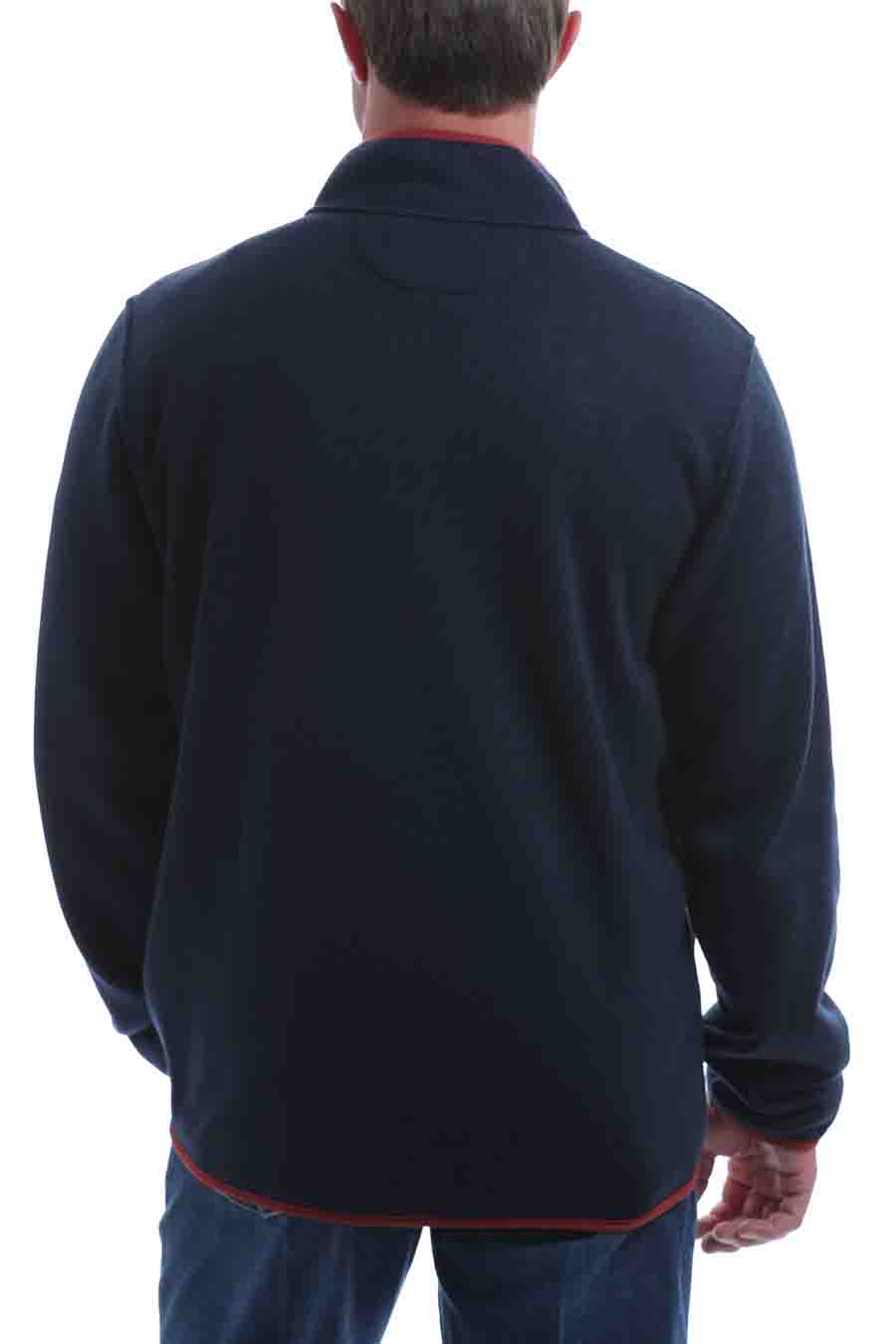 Cinch Fleece Pullover Navy Multi