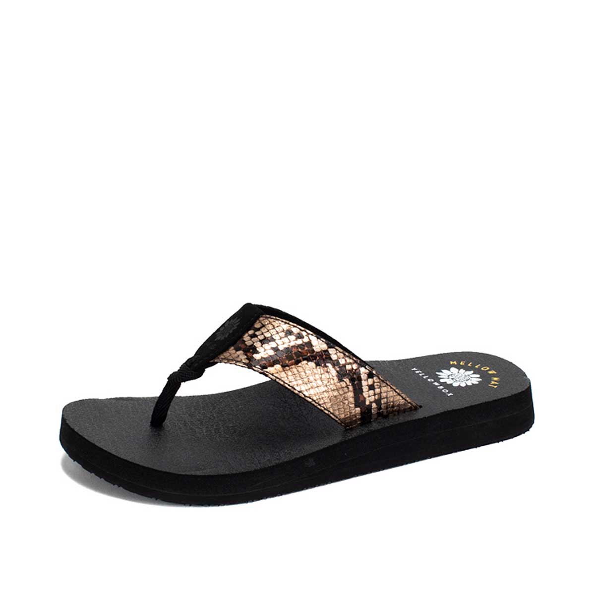 Yellow Box Nador Sandal Platino