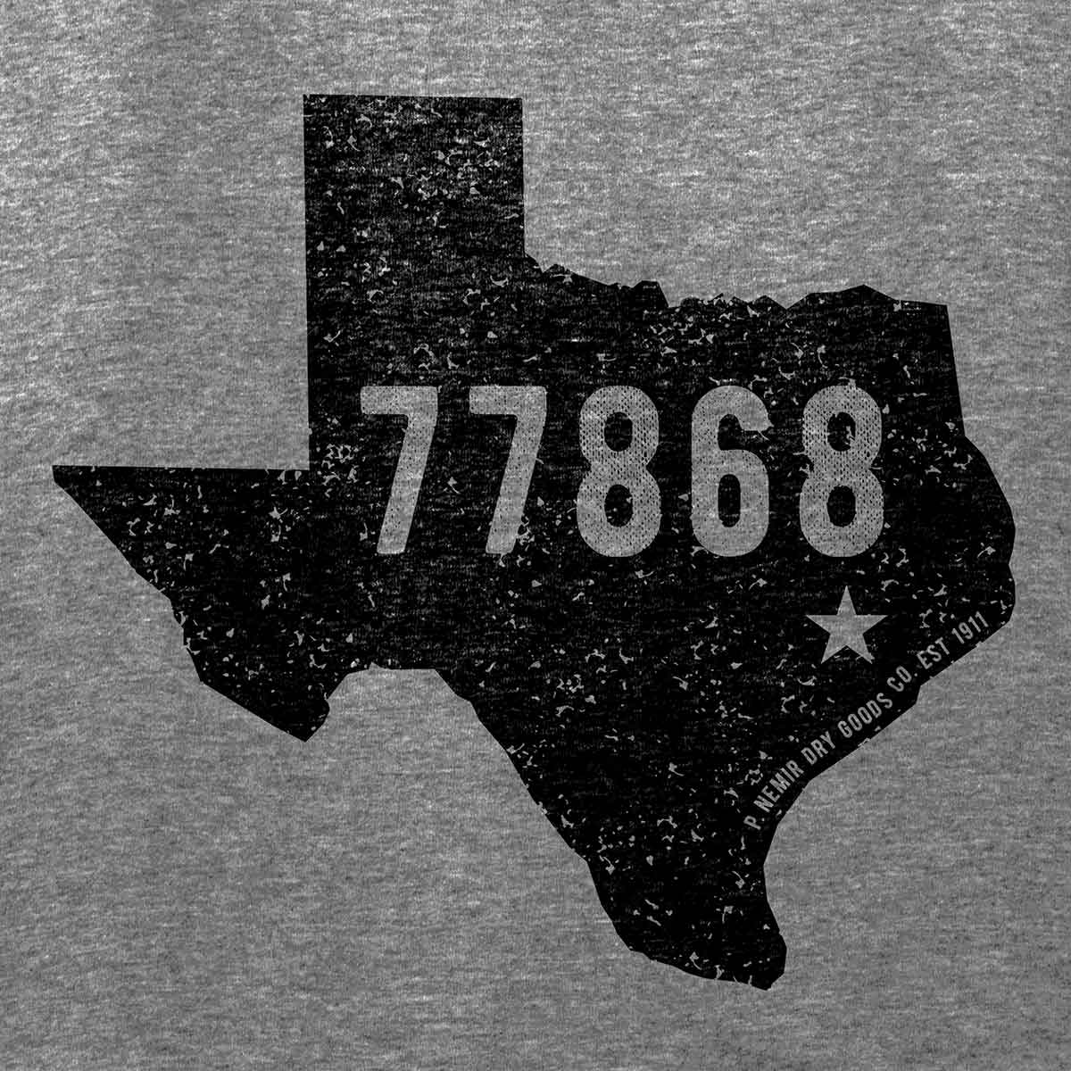 77868 Texas Tee Vintage Steel