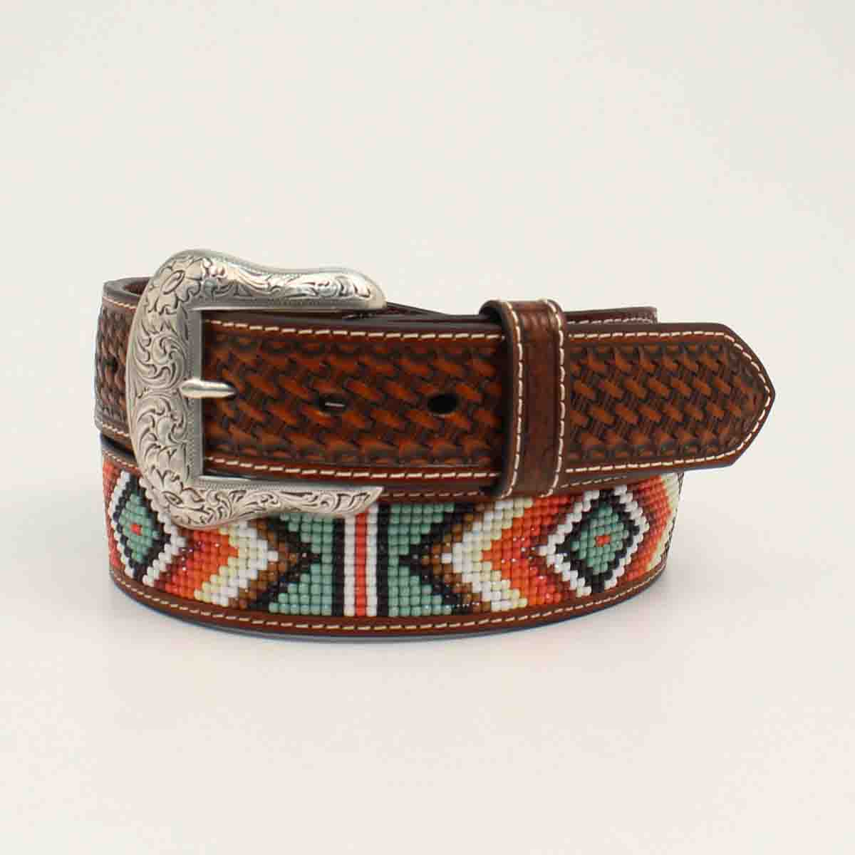 Nocona Diamond Beaded Belt