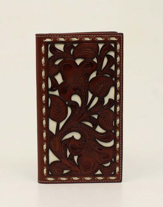 Nocona Rodeo Wallet Tan-Ivory