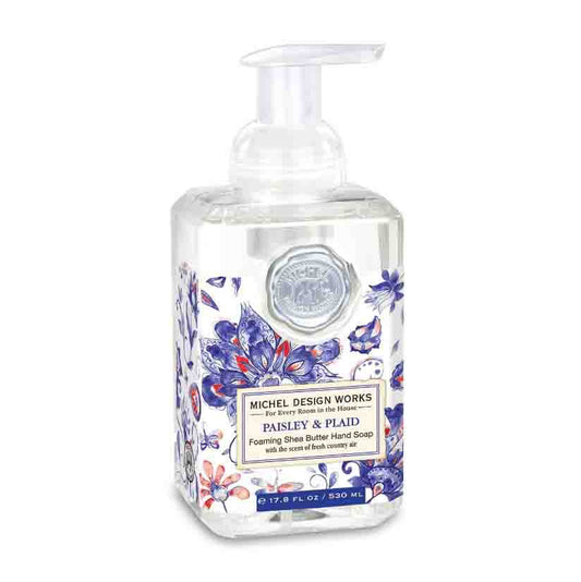 Paisley and Plaid Foaming Soap 17.8 oz