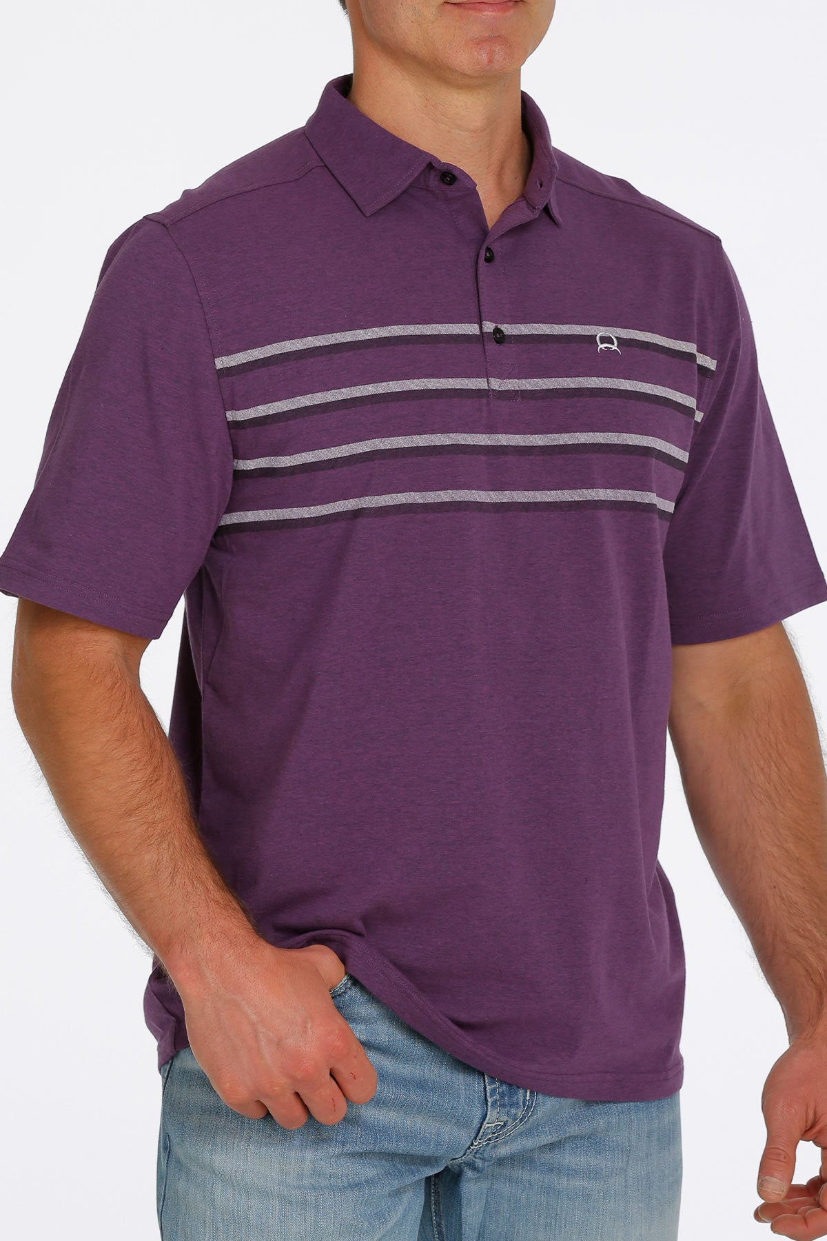 Cinch ArenaFlex Polo SSL Purple