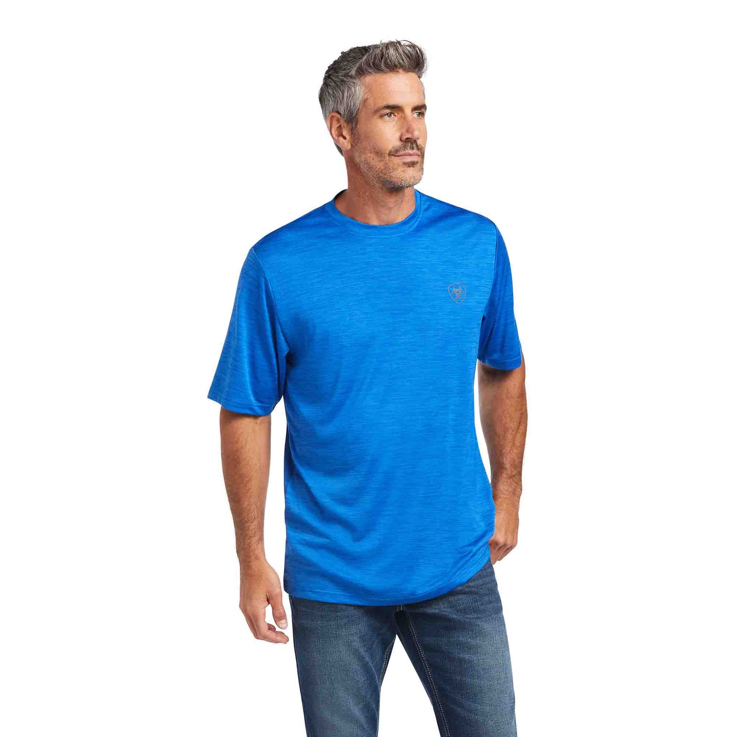 Ariat Mens Charger Tee Vertical Flag