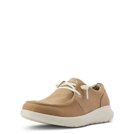 Ariat Womens Hilo Washed Tan Canvas