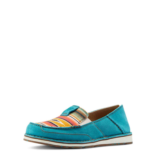 Ariat Cruiser Teal Suede Serape