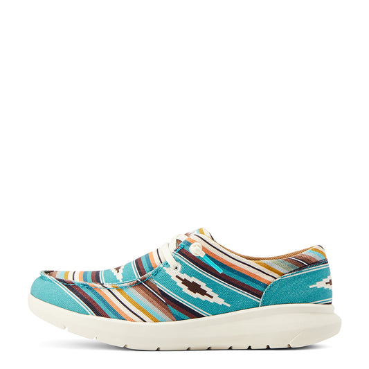 Womens Hilo Turquoise Serape