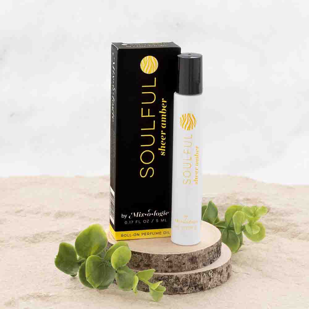 Soulful Perfume Rollerball 5ml - Sheer Amber